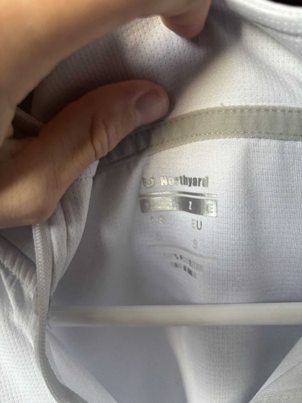 Men’s Athletic Quarter Zip White