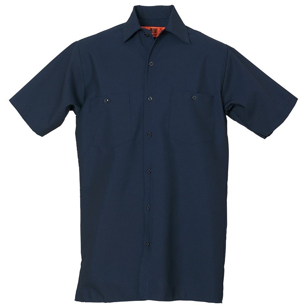NEW Reed Work Shirts Solid Color Button Down Mechanic Technician Auto Uniform