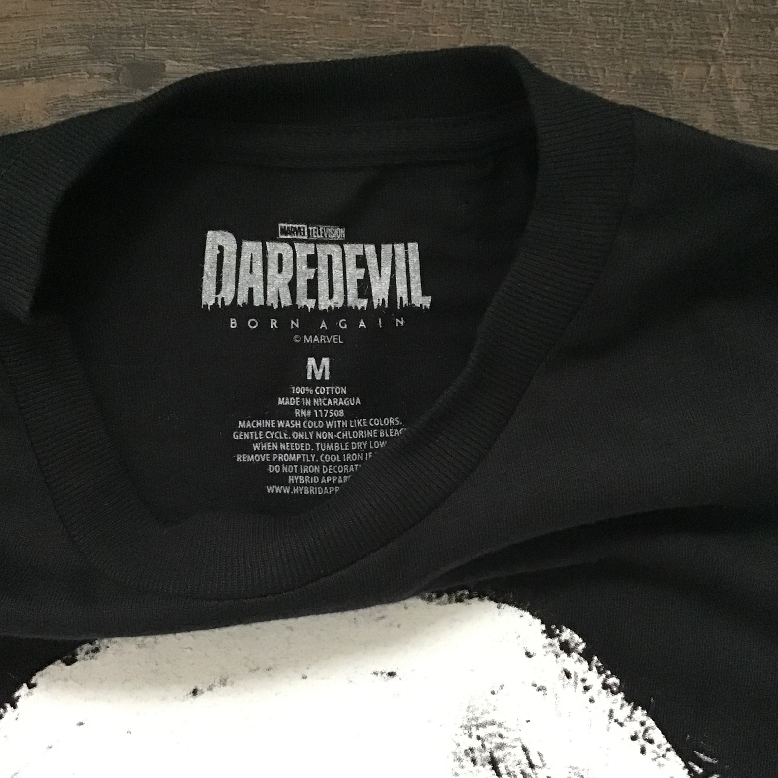 NWT Punisher skull t-shirt marvel MCU Daredevil born again One last kill tv show