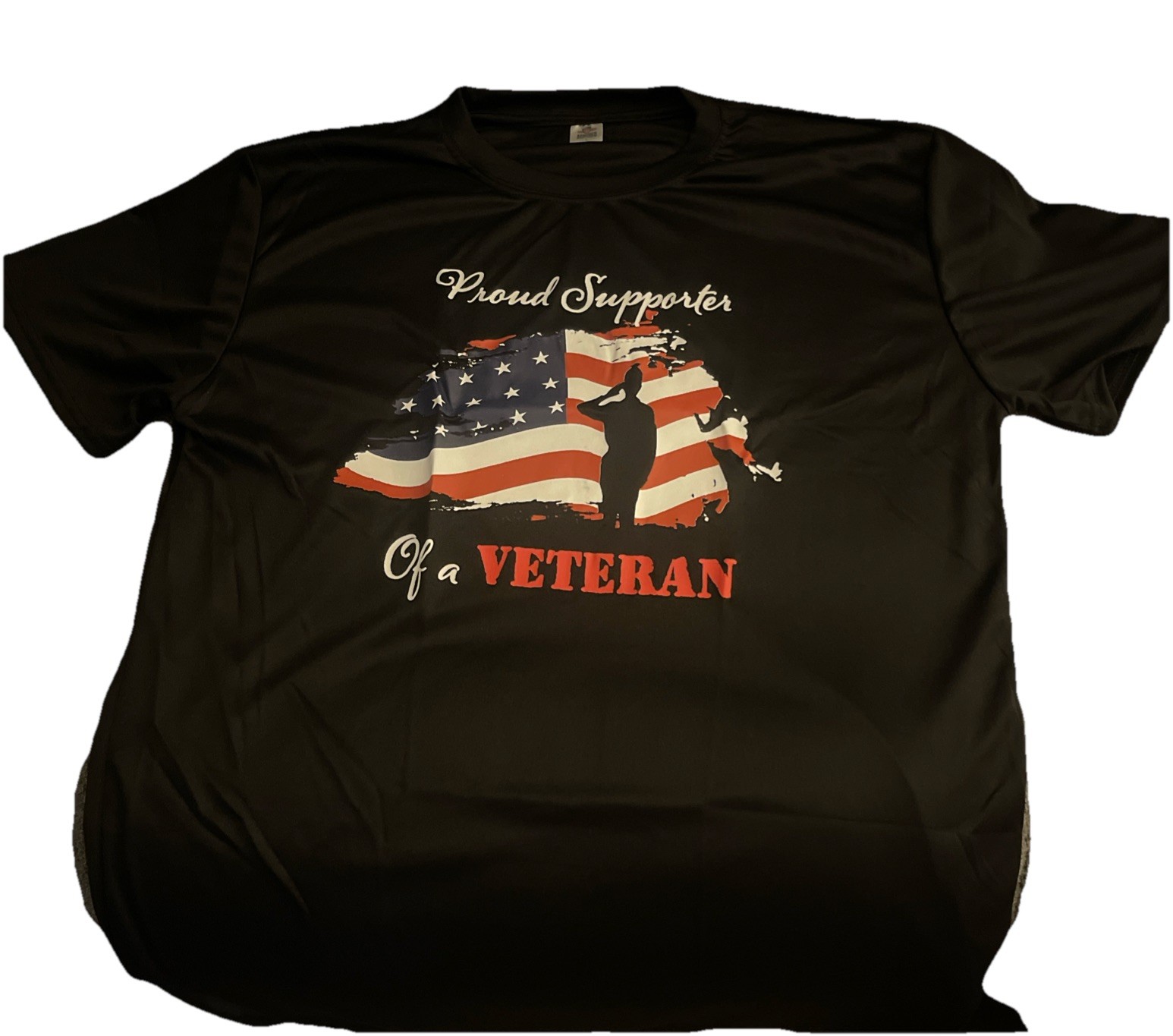 Proud Supporter Of A Veteran By Armored Sportswear Size Mens Large