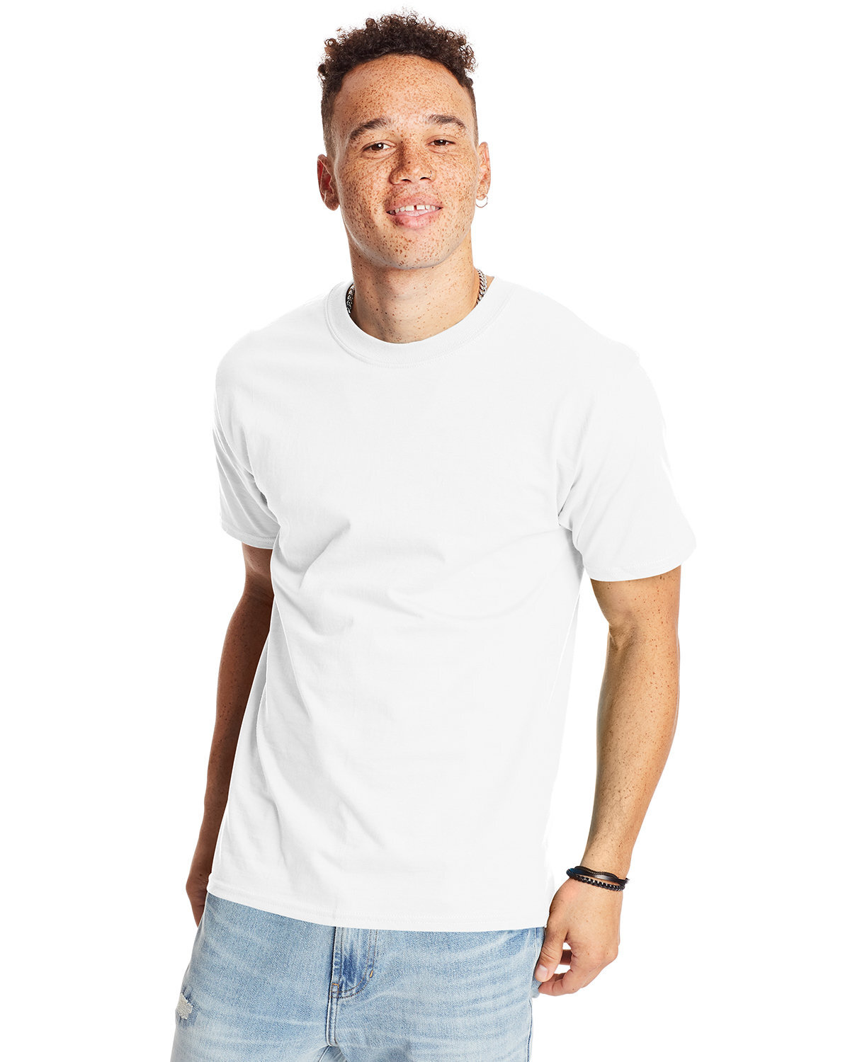 Hanes Unisex Beefy-T T-Shirt Stylish T Shirt Casual Plain T-Shirt – 5180