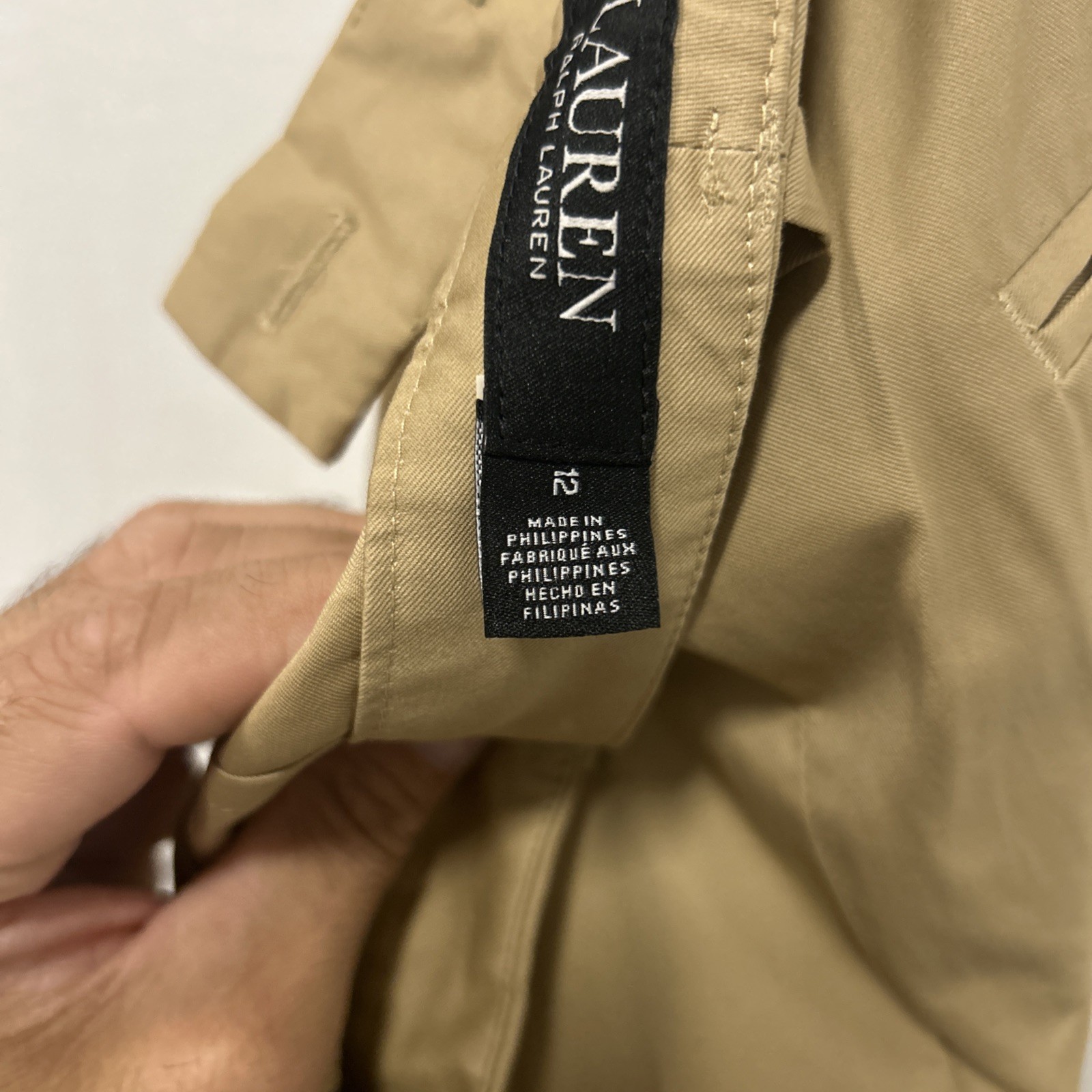 $165 Lauren Ralph Lauren LRL TRANS 25 Color TAN Women