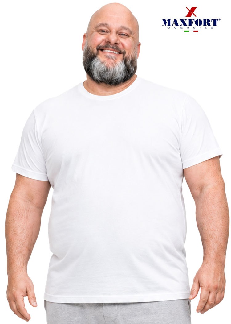 men’s underwear PLUS SIZES crewneck sweater cotton t-shirt from 2XL to 10XL Maxf