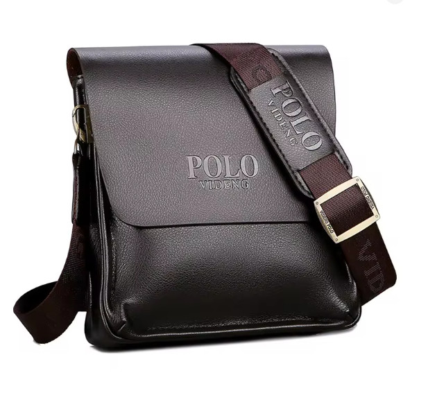 The leisure business single shoulder bag Polo vertical bag man trend inclined sh