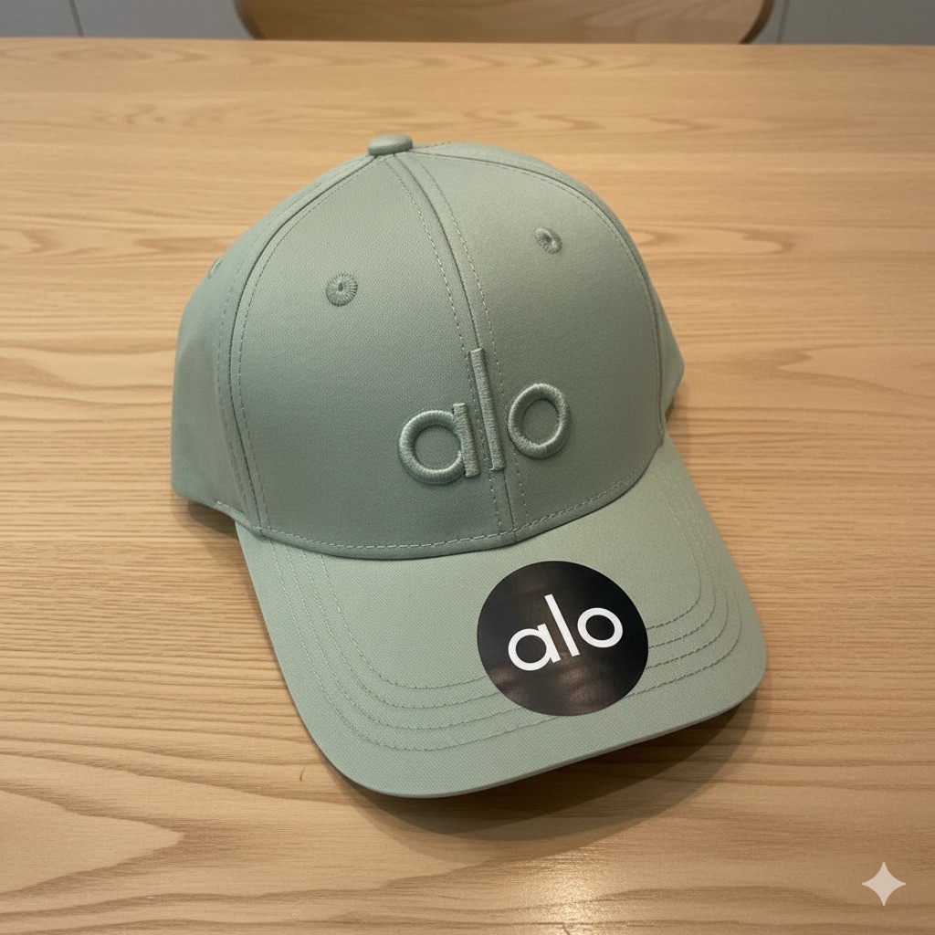 Аӏо Yoga Green Adjustable Baseball Cap Hat New with Tags