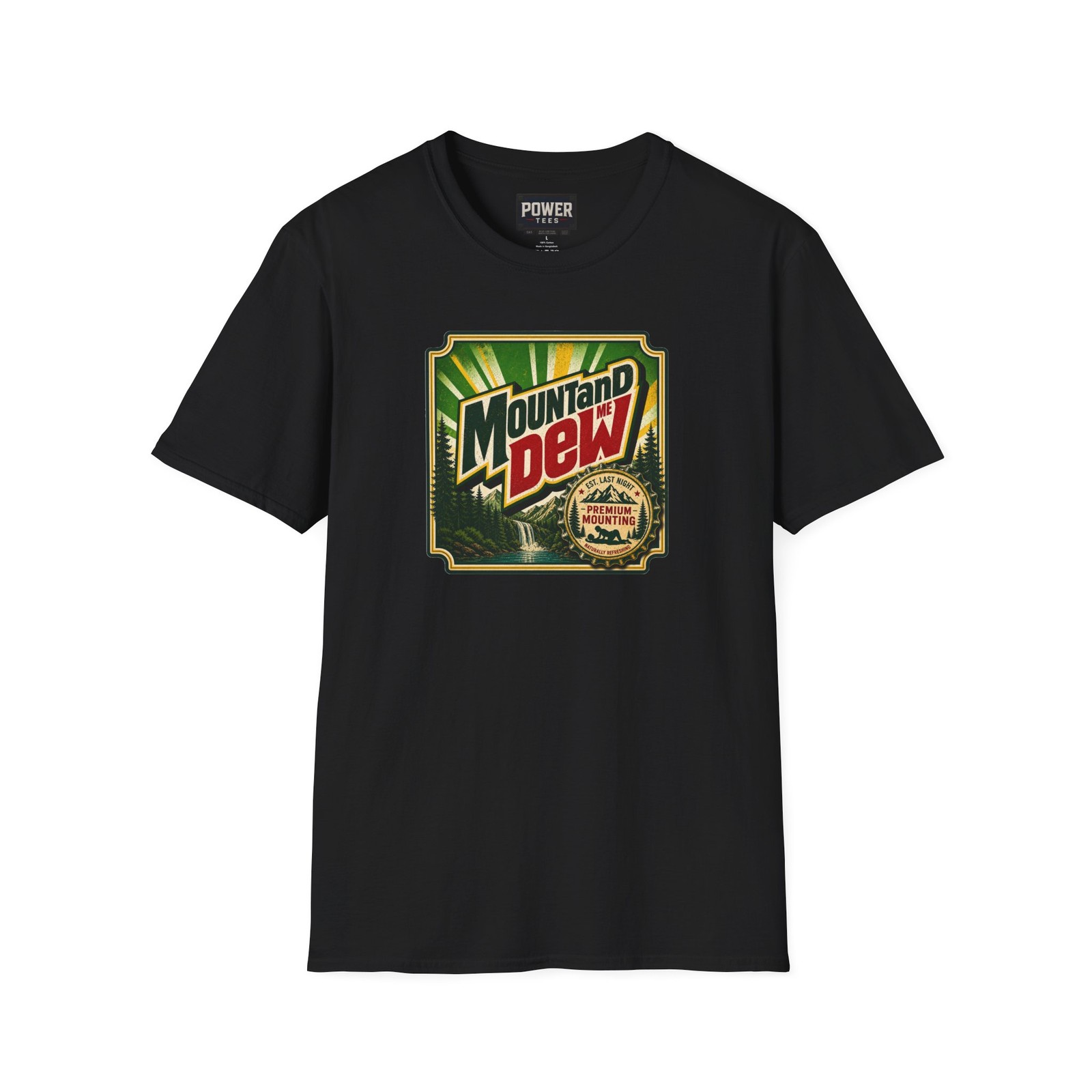 Mount And Dew Me Softstyle T-Shirt