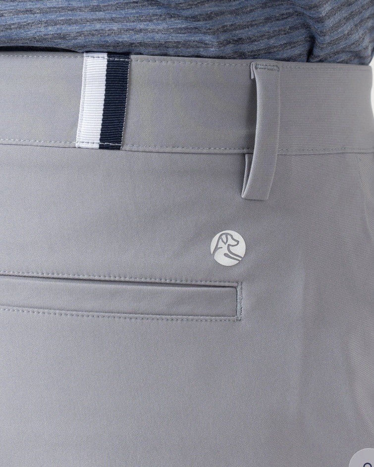 Rhoback Looper Delta Shorts Men’s 34 Grey Stainless Steel Golf