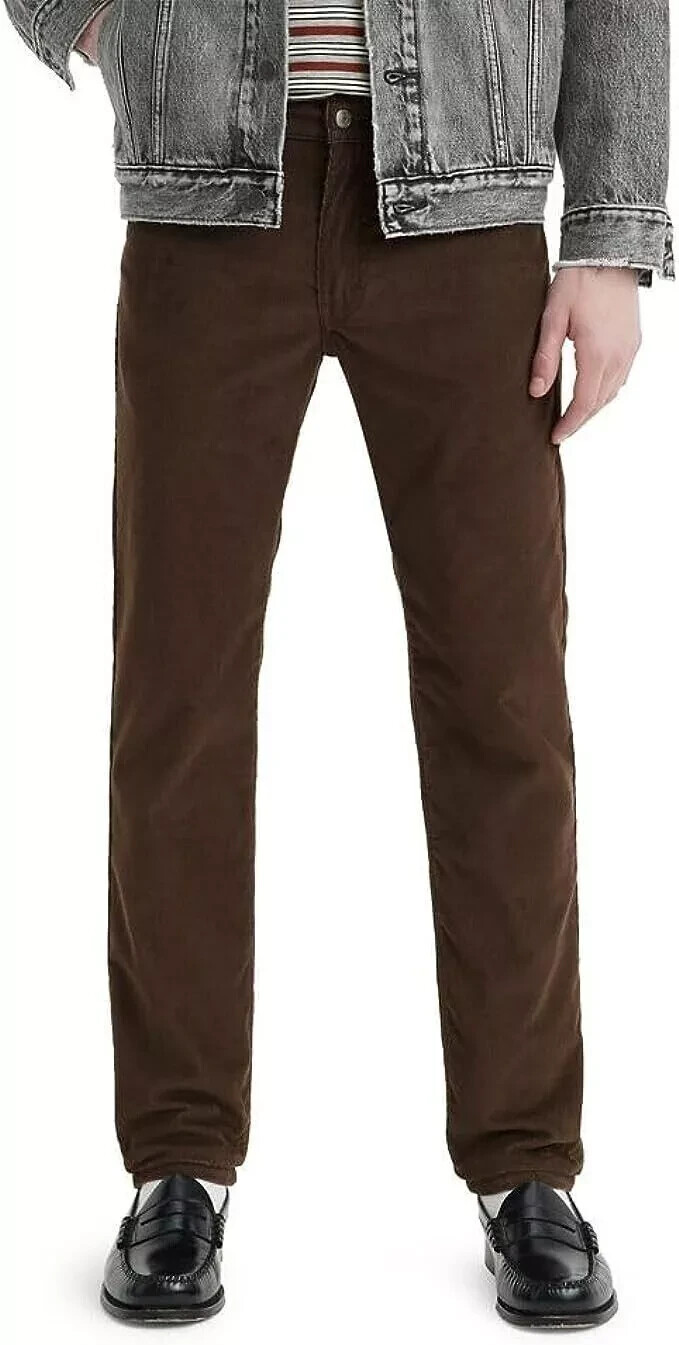 Levi’s 511 Slim-Fit Corduroy Brown Pants Choose Size
