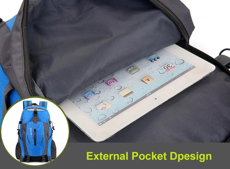40L Men Women Travel Backpack Rucksack Camping Laptop Hiking School Book Bag