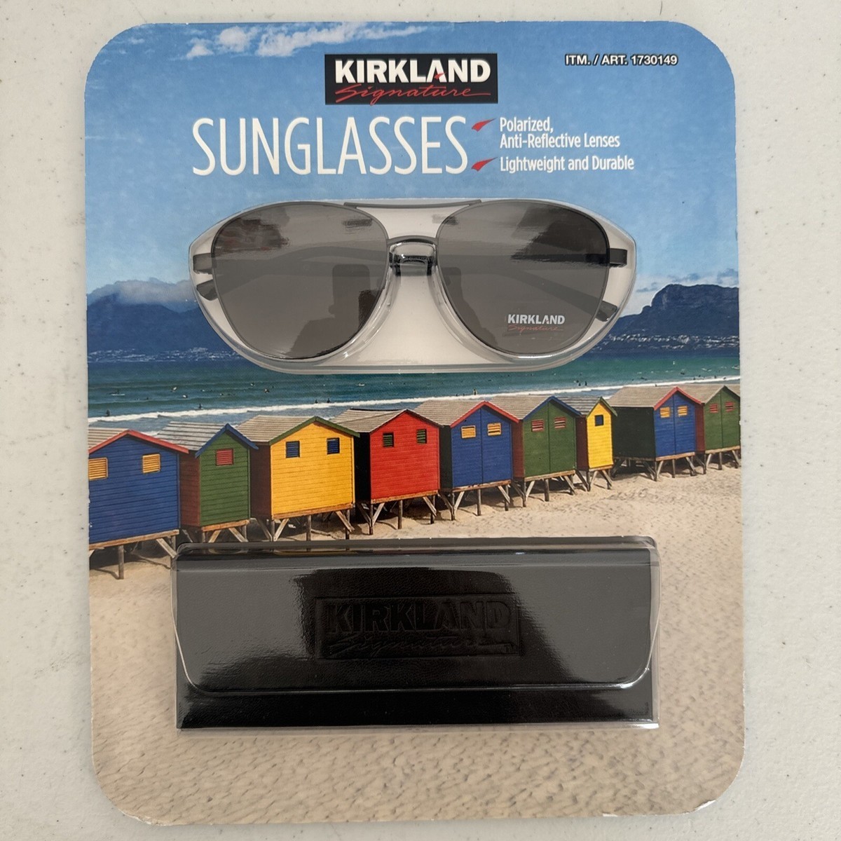 Kirkland Signature Polarized Sunglasses, Black
