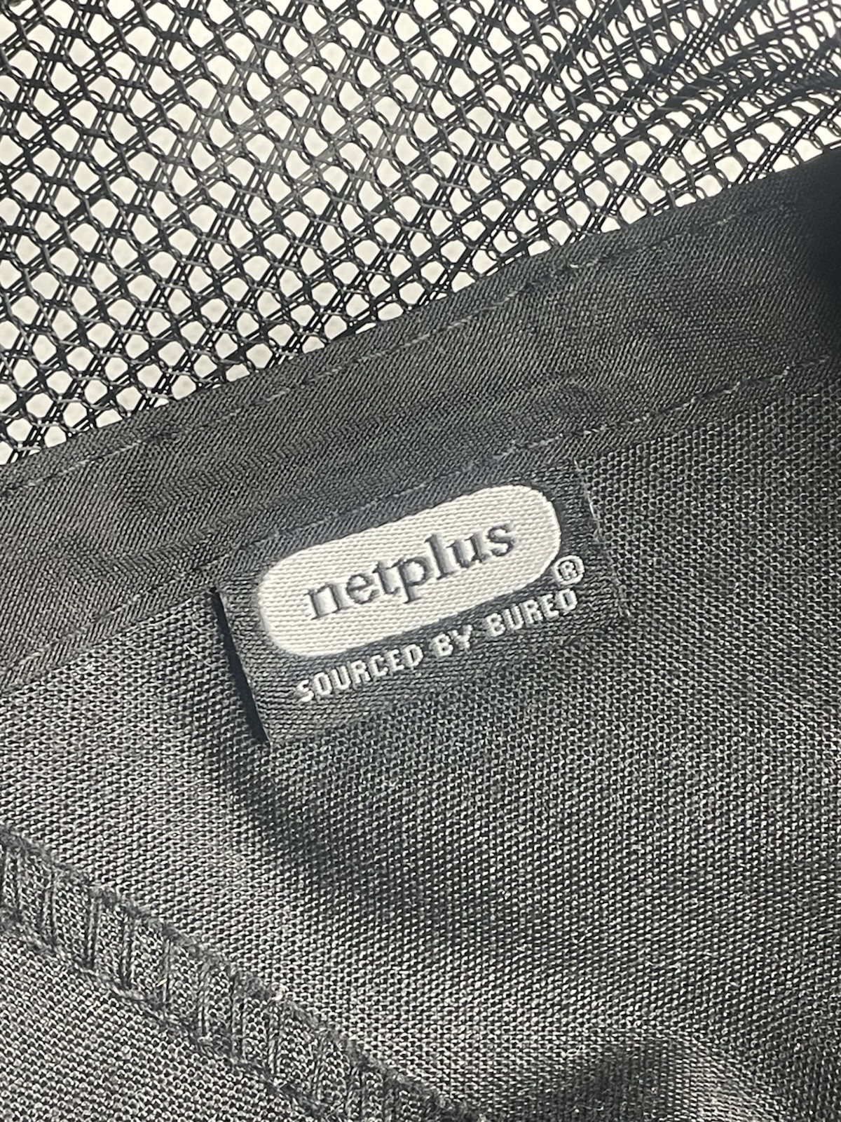 Quicksilver 100% Recycled netplus Material Hat Retro Baseball Cap OSFM Black Cap