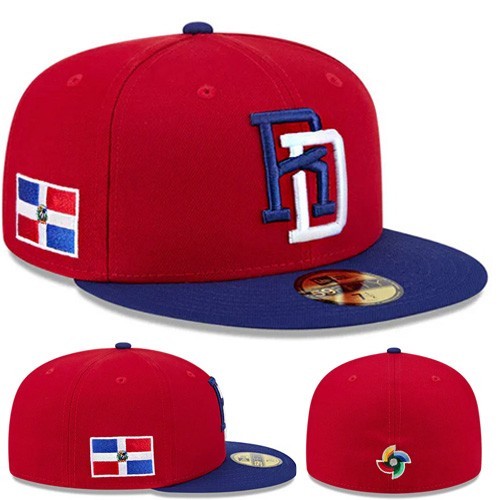 New Era Dominica Republic Fitted Hat WBC 2026 Official Baseball National Team