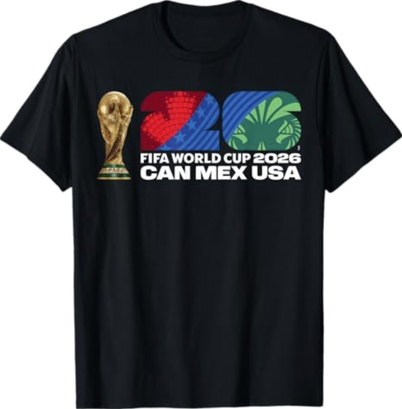 FIFA World CUP26 FIFA Host Country Trophy Color T-Shirt