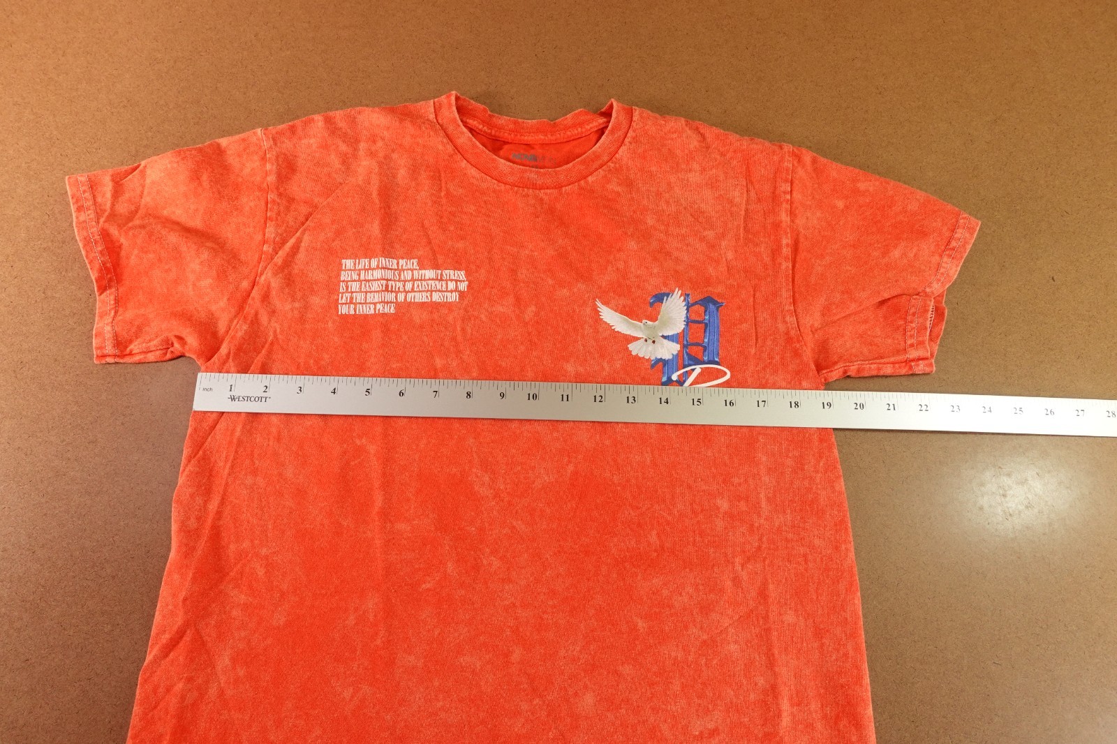 NOVA Men Medium Red Not Applicable Graphic Short Sleeve Crew Neck T-Shirt New