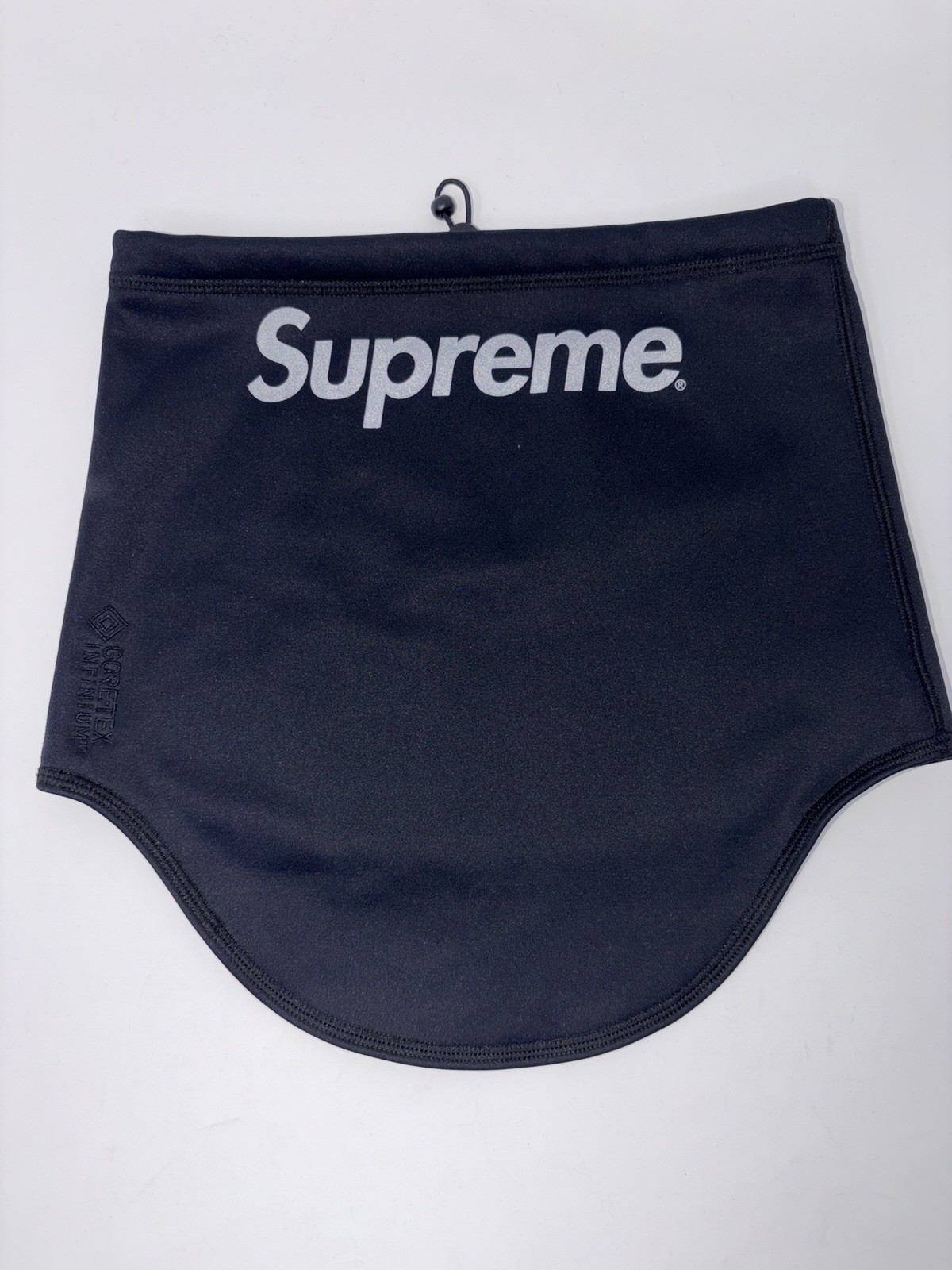 Supreme WINDSTOPPER Neck Gaiter FW23 Black Excellent Condition Authentic