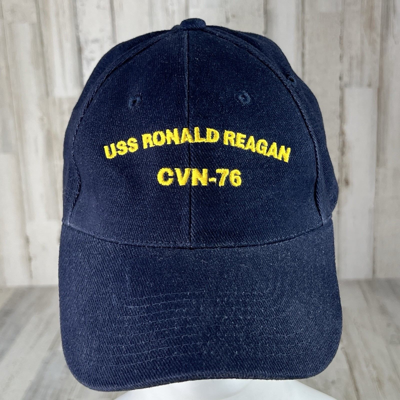USS Ronald Reagan CVN-76 Adjustable Strap Baseball Cap