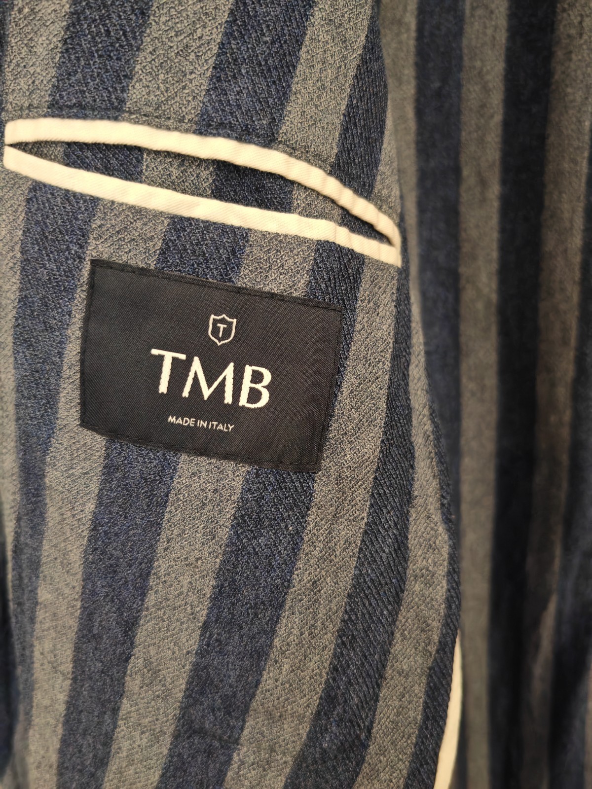 Tombolini 700€ Men’ Blazer Jacket Cotton Size EU 50 ( M ) Made in Italy