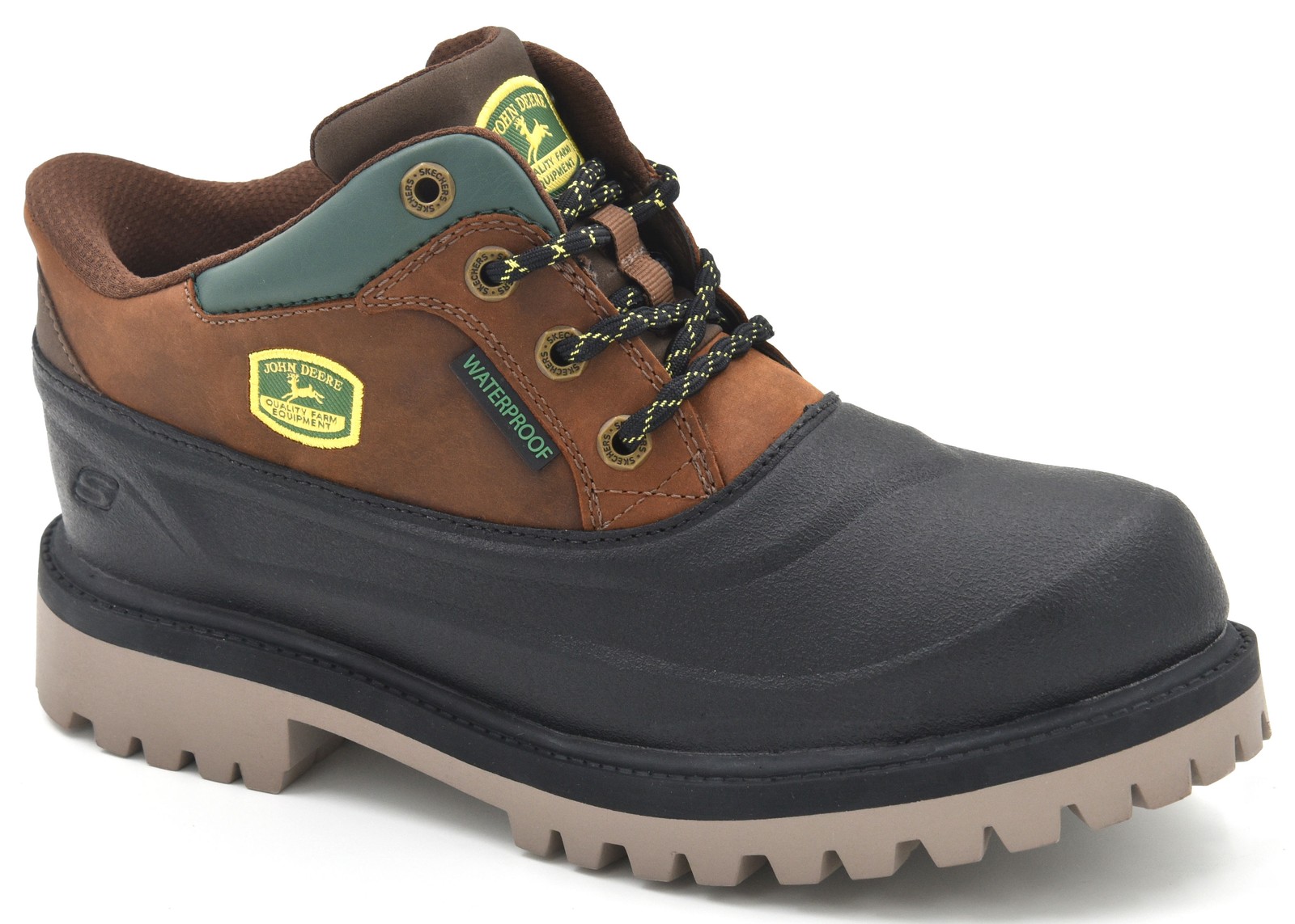 Skechers Men’s Sergeants – Aldridge Slip-Ins Waterproof Boots 256089 BRBK