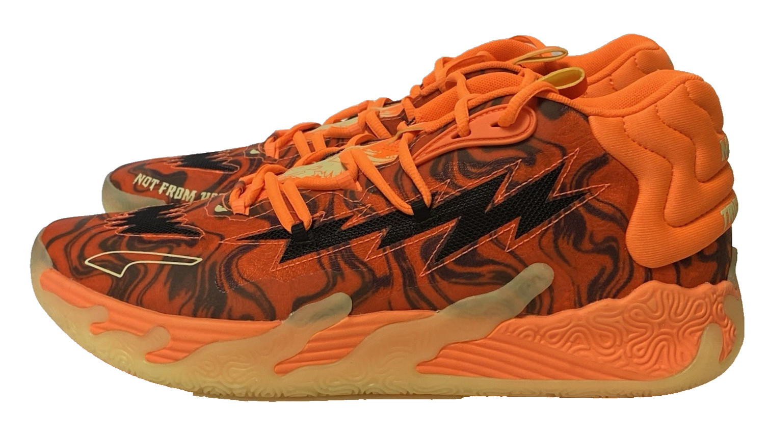 Puma x LaMelo Ball MB.03 “Halloween” – Fluro Orange-Black – 311176-01 – Men’s 12