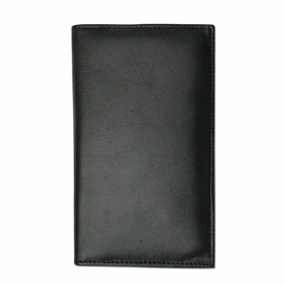 Marshal Mens RFID Blocking Deluxe Credit Card Case Wallet Leather Secretary