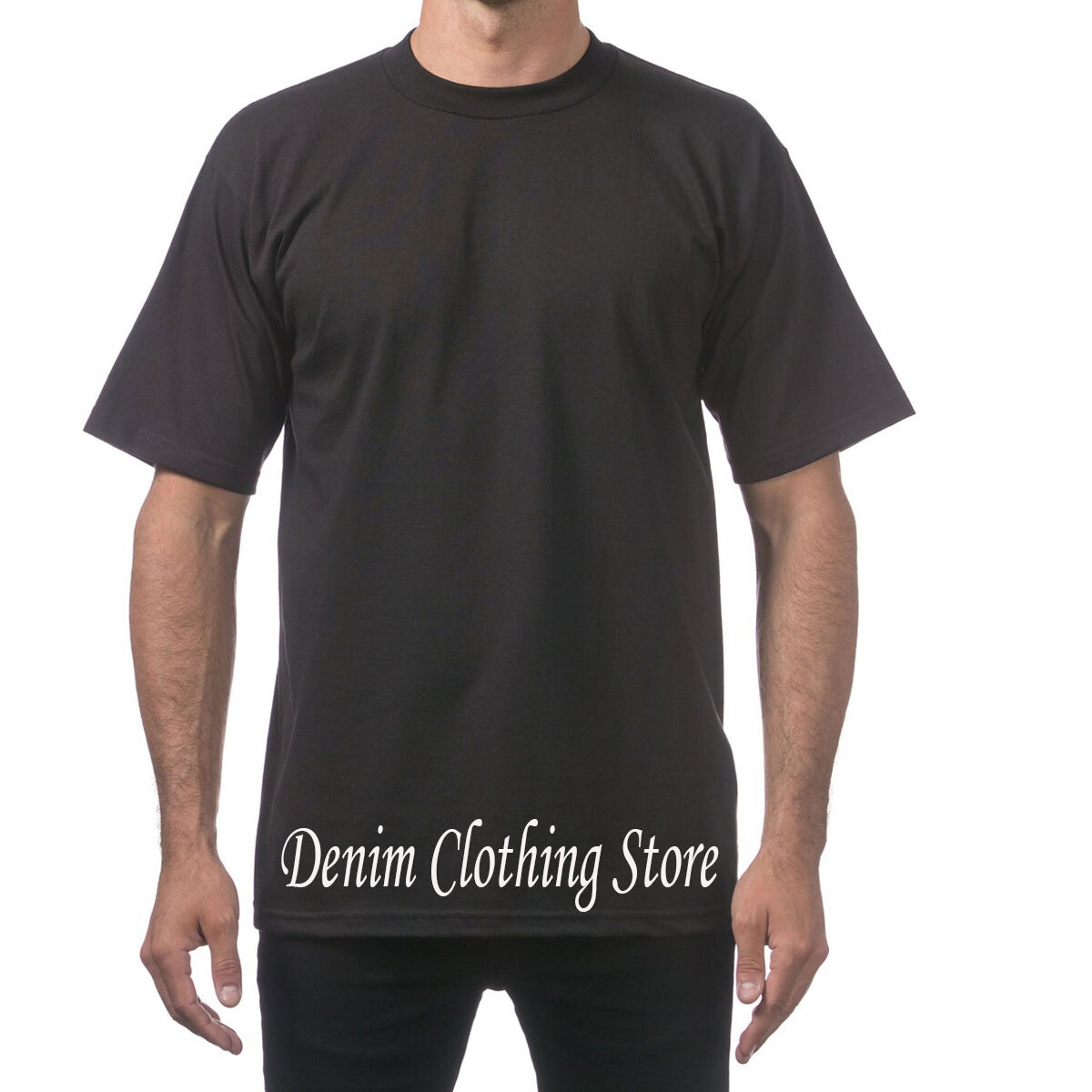 12 PACK PROCLUB PRO CLUB MENS HEAVYWEIGHT BLACK SHORT SLEEVE T SHIRTS COTTON TEE