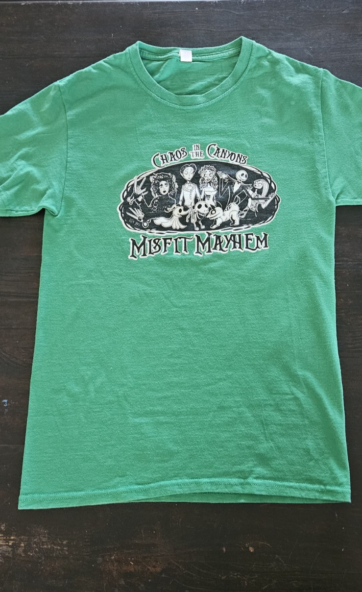 Tim Burton Green T-Shirt As Pictured