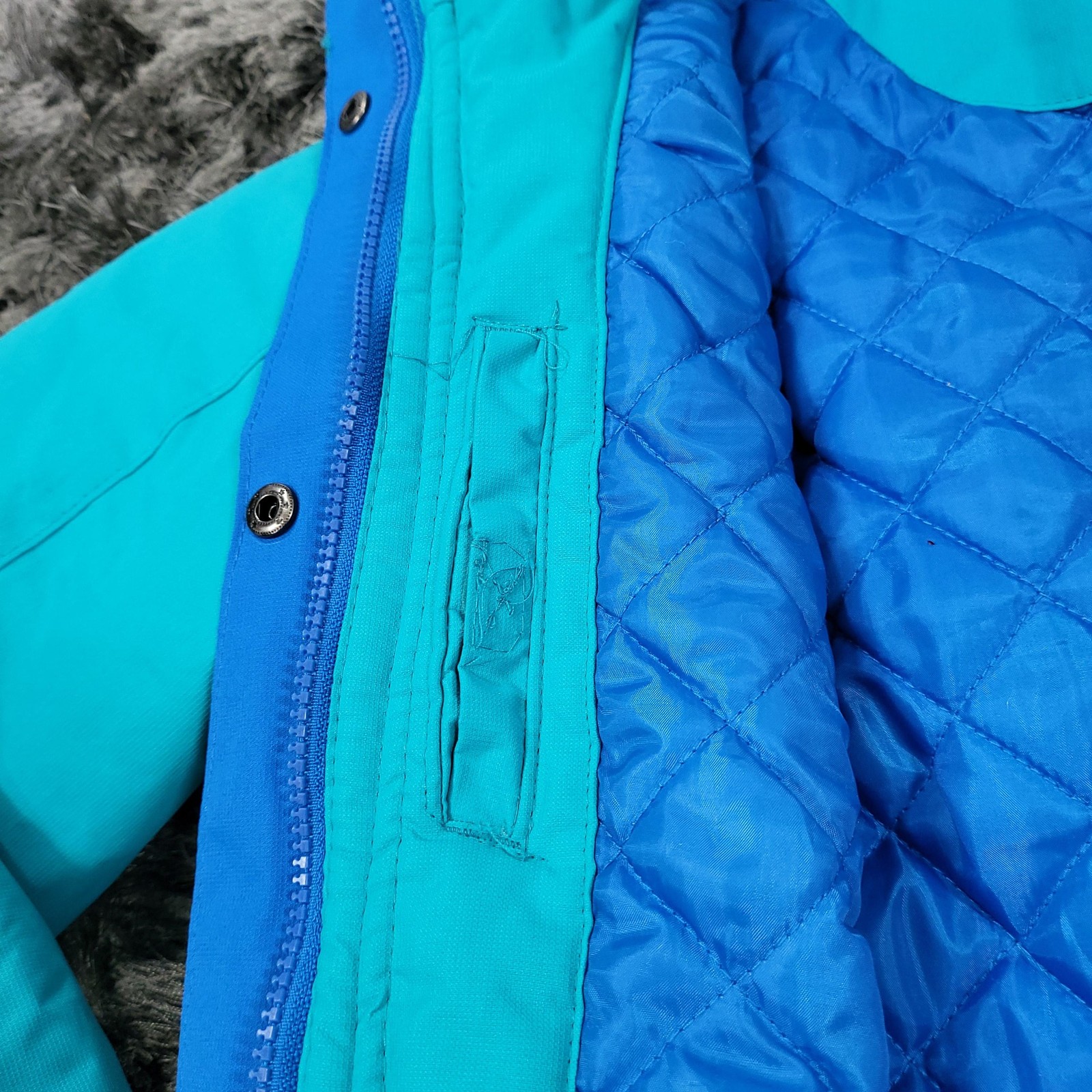 ARCTIX Jacket Teens Large Blue Hooded Insulated Ski Snowboard Winter Parka Logo