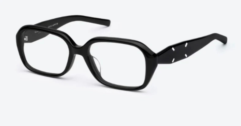 Gentle Monster Maison Margiela MM212 01 sunglasses Black/Clear With Case New