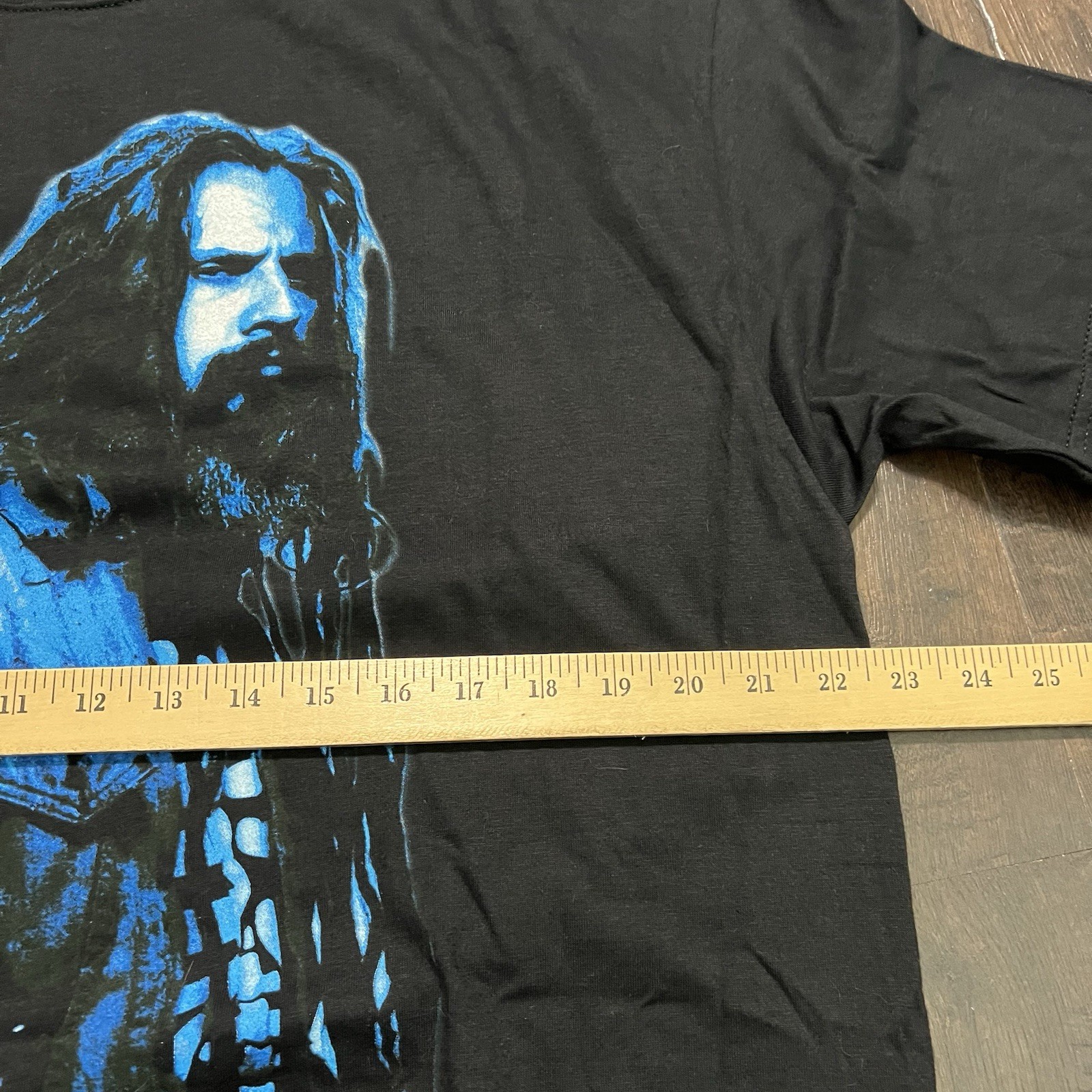 Vintage 2002 Rob Zombie Shirt XL Alstyle Diamond Star Demonoid Delux Y2K Metal