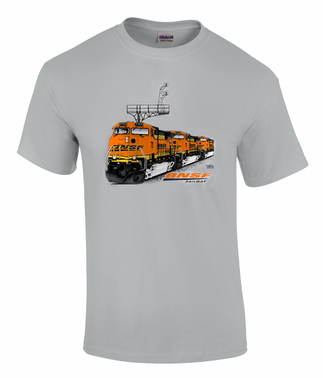 BNSF Train ES44DC Authentic locomotive Railroad lovers T-Shirt [38]