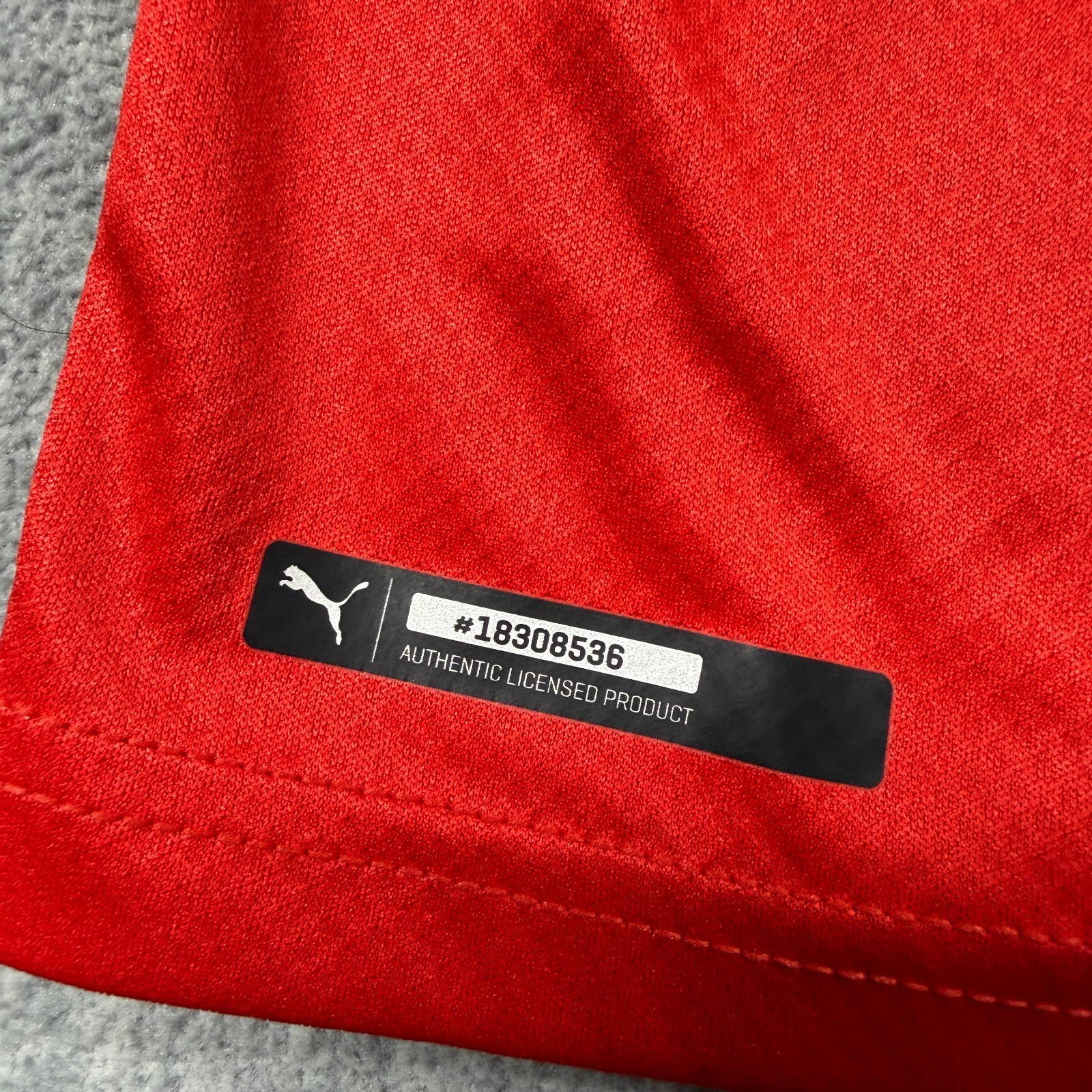 Puma Jersey Mens L Red Switzerland Suisse National Team Soccer Football Shirt