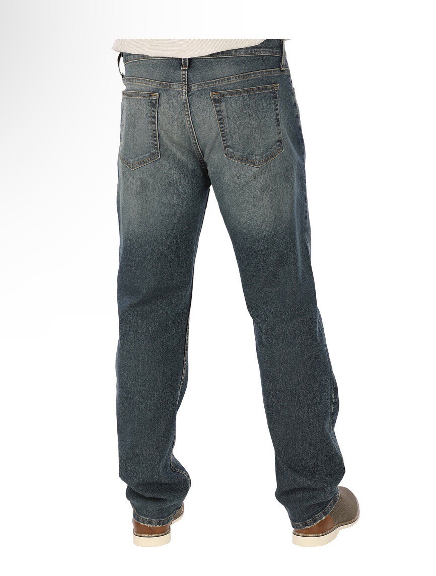 GEORGE Mens Jeans Size 42X30 Athletic Style Distressed New