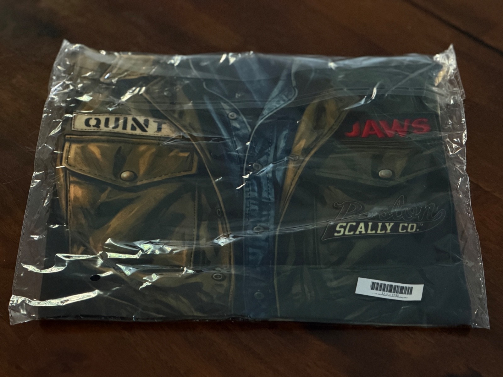 Boston Scally SOLD OUT Jaws Captain Quint Cap, Pin Set & Dustbag – Size XS