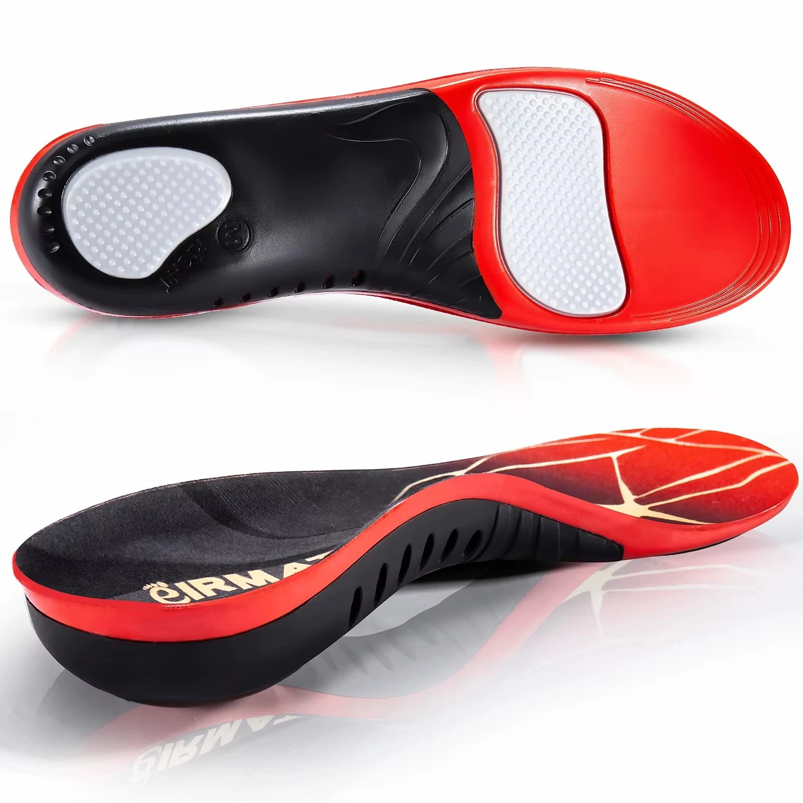 Plantar Fasciitis High Arch Support Insoles for Men Women, Arch Support Inserts.