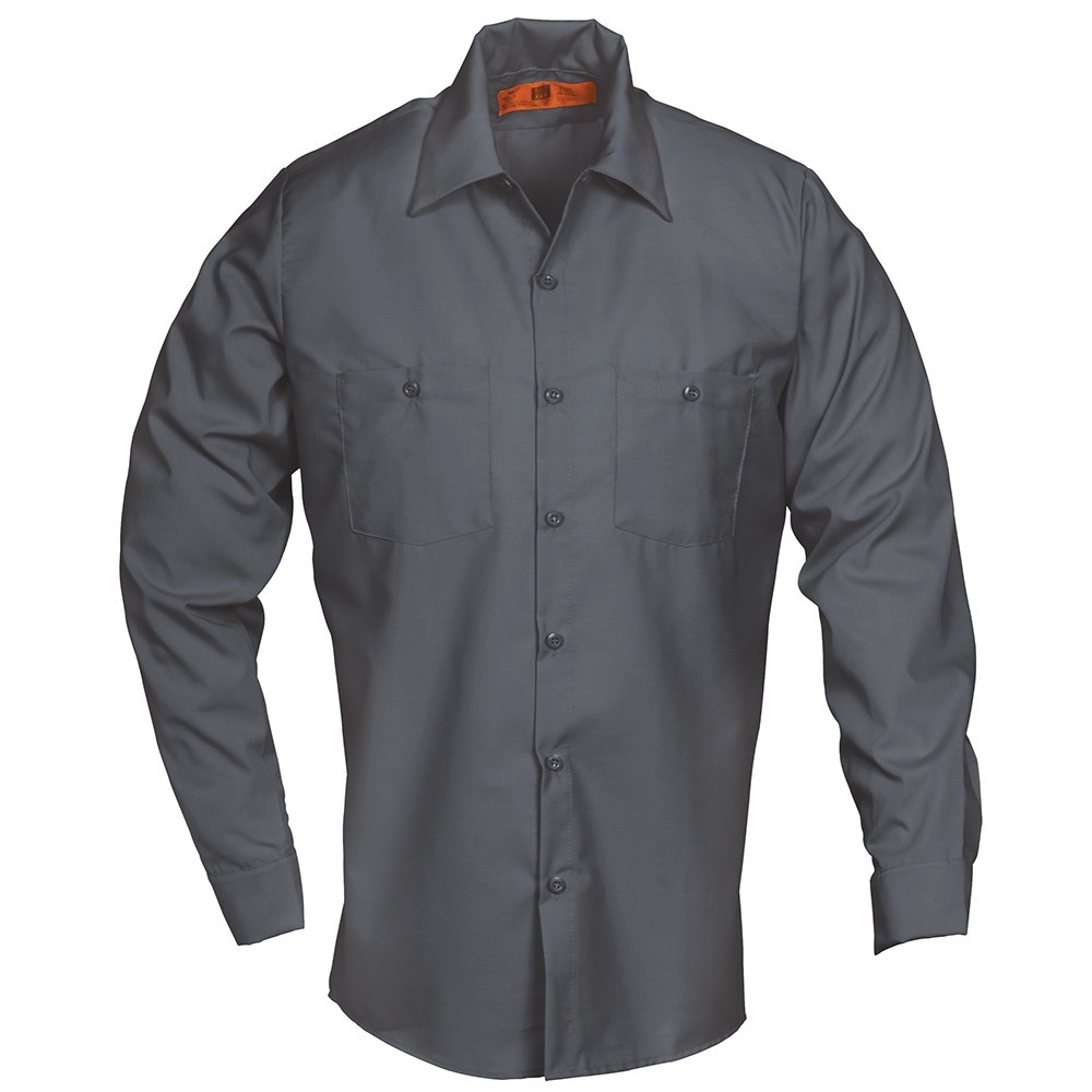 NEW Reed Work Shirts Solid Color Button Down Mechanic Technician Auto Uniform