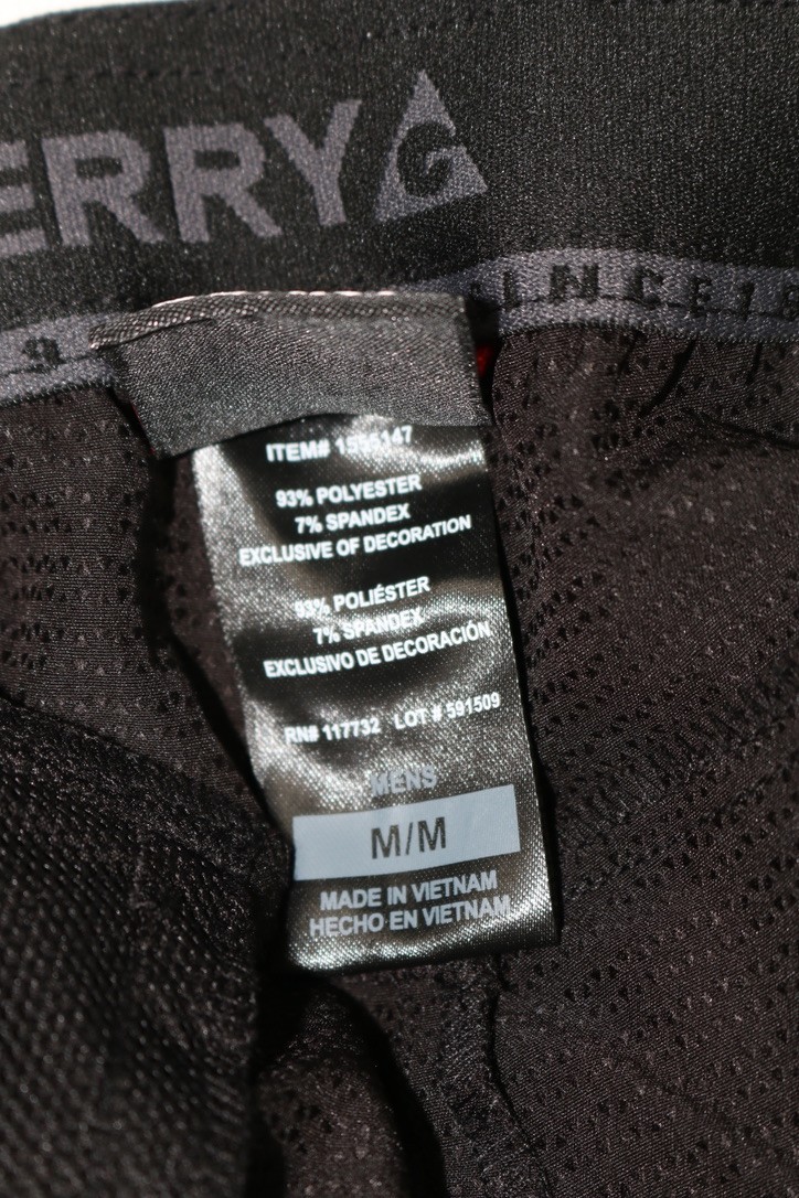 Gerry Mens Trail Shorts Performance Active Draw String Black M L XL 2XL 9in