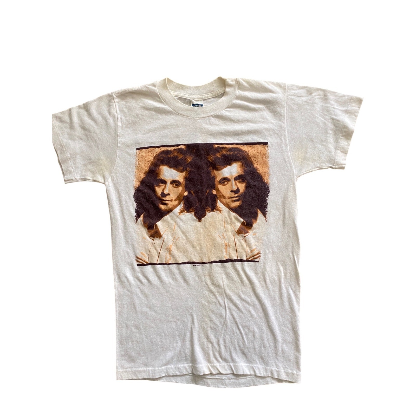 Vintage 1986 Eddie Money Cant Hold Back Tour Shirt Mens M Ched Single Stitch