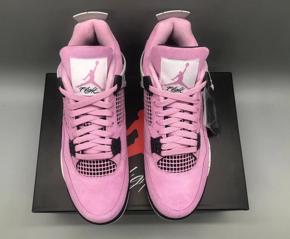 Jordan 4 Retro “Orchid” Men/Women Mid Top Basketball Shoes