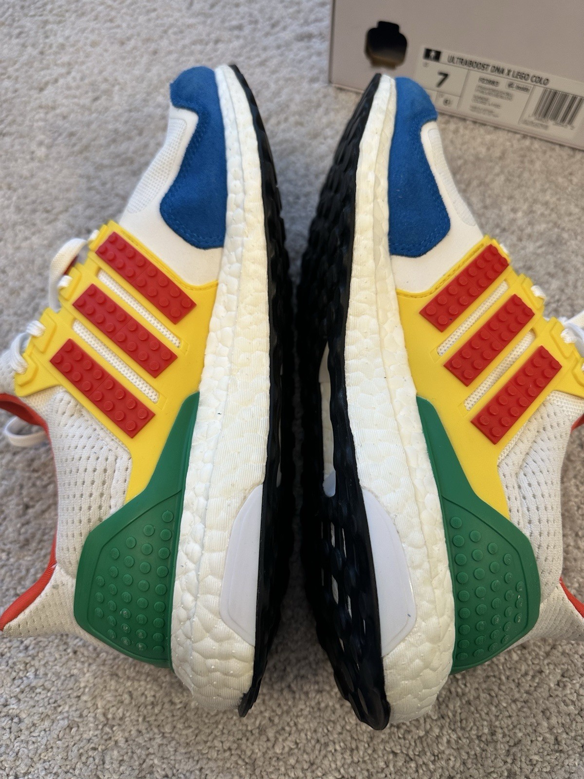 adidas LEGO x UltraBoost DNA Color Pack Multi Colorblock Sneakers FZ3983