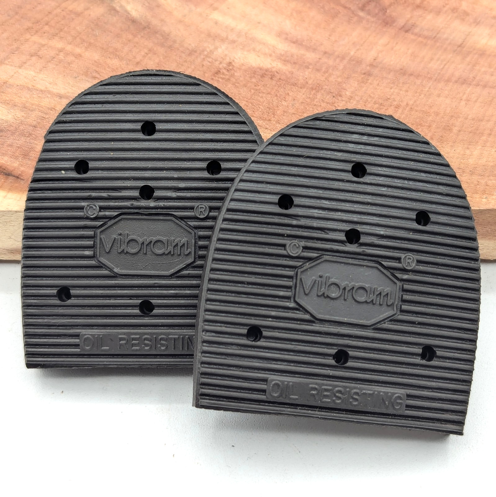 Vibram #438 Cowboy Washer Size 5 SBR Classic Western Design 1 Pair Neutral