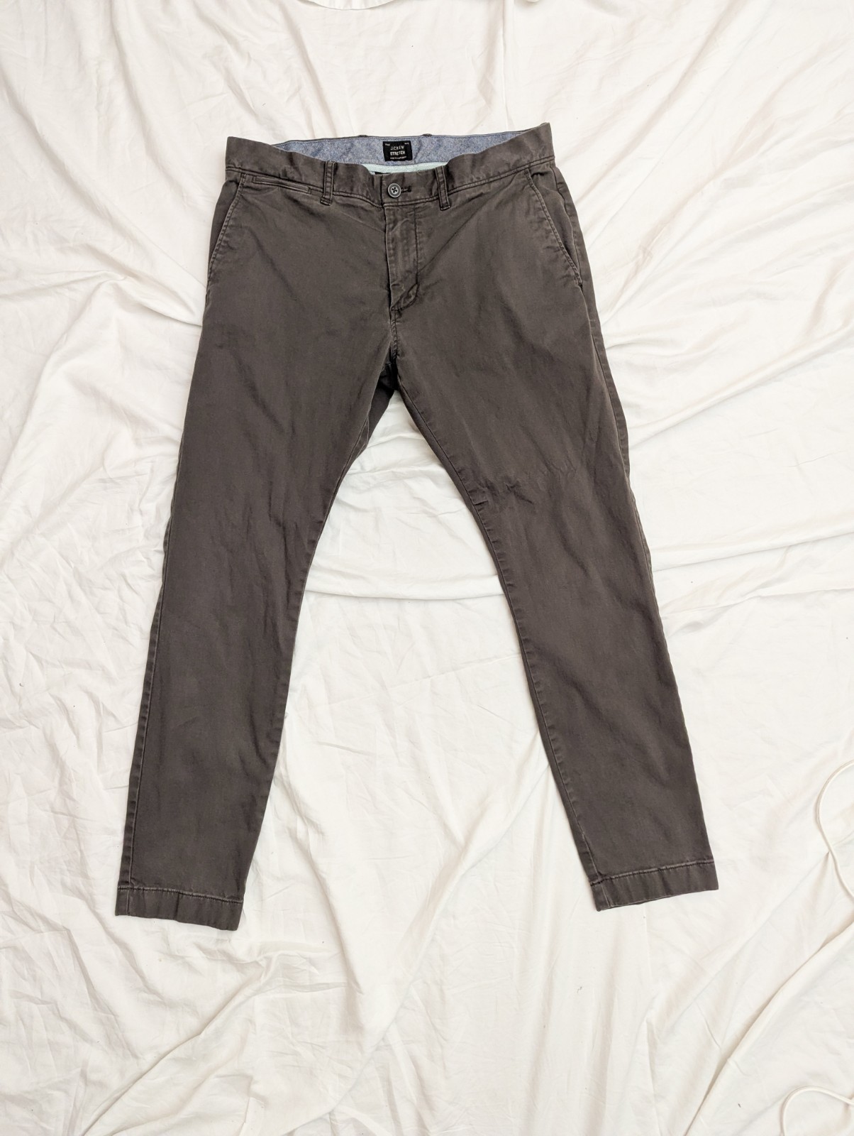 J. Crew Pants Mens 32×30 Grey 250 Skinny Chino