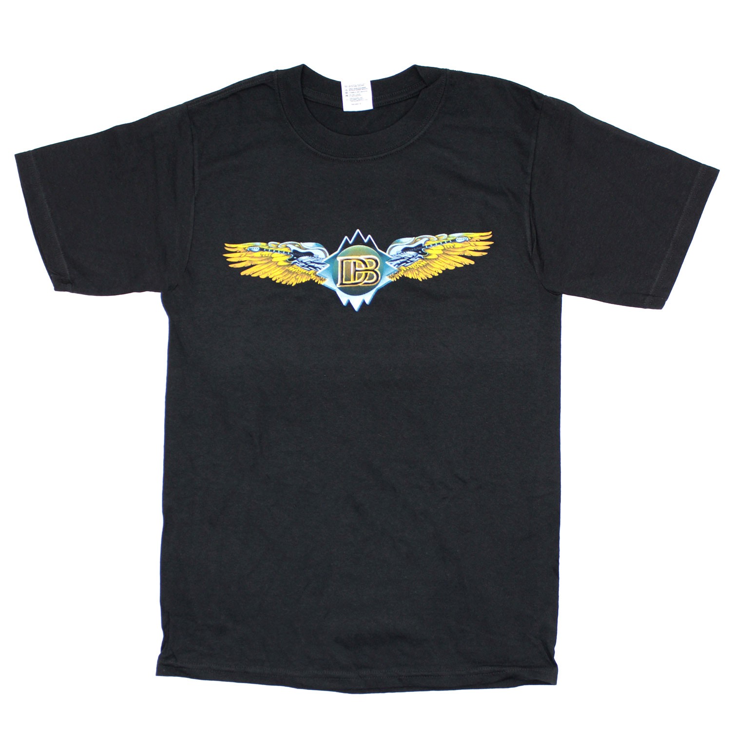 Men’s Doobie Brothers Wings 2009 Tour Tee T-shirt Small Black