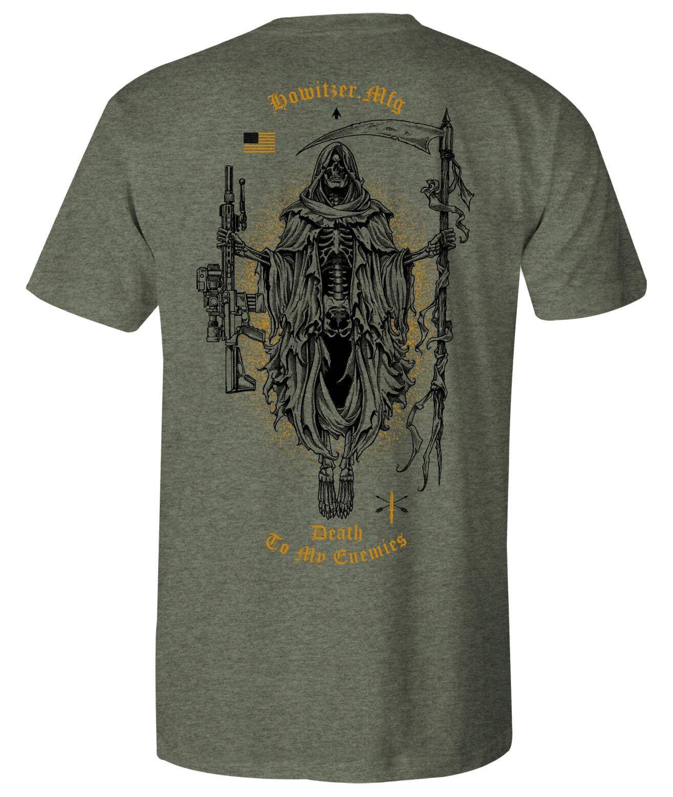 Howitzer Men’s T-shirt Death Military Grunt MFG