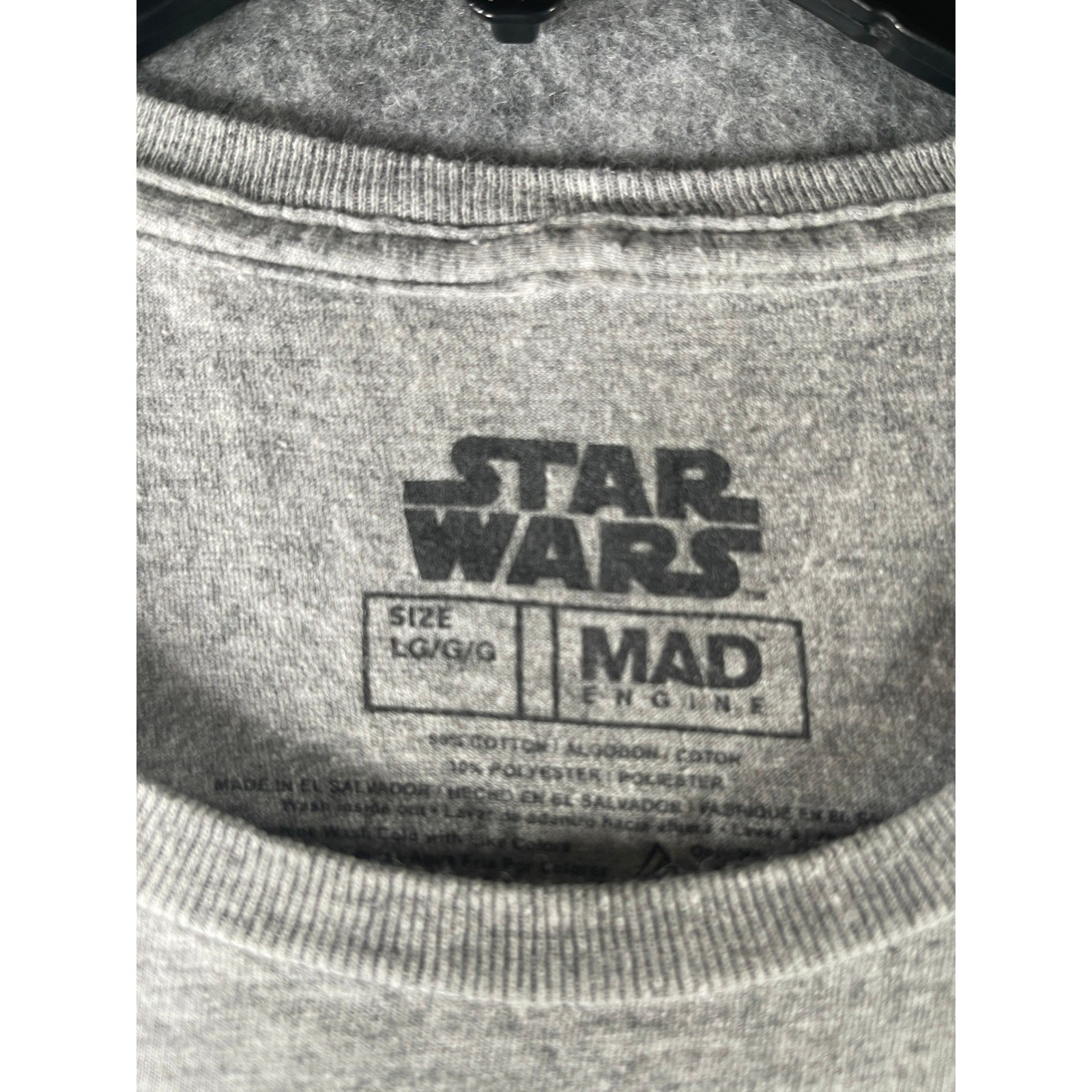 Star Wars Merry Sithmas Stormtrooper Christmas T-Shirt Gray Mad Engine Large