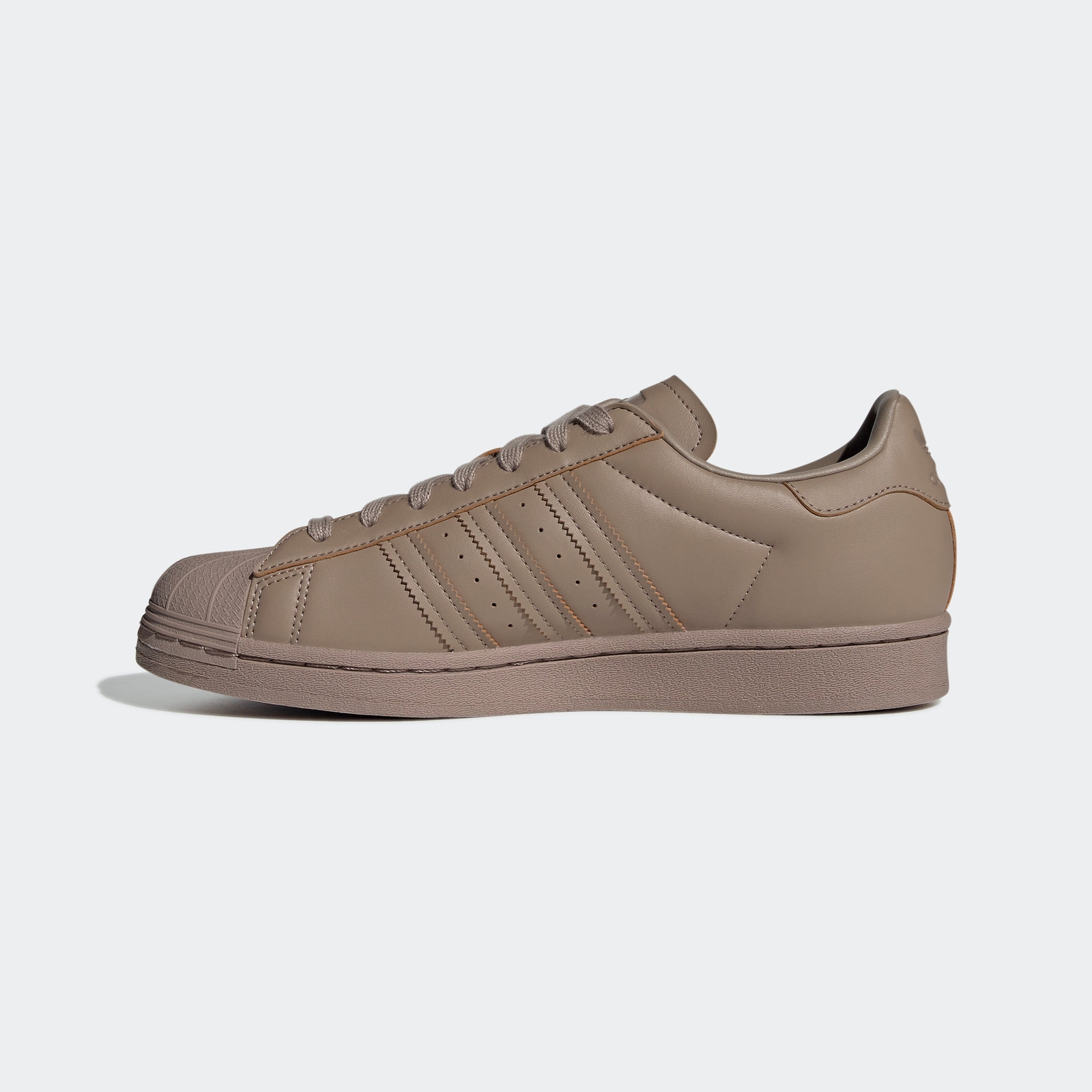 adidas Superstar Originals Chalky Brown Tan Earth GY9641 Men’s Shoe Size 9.5
