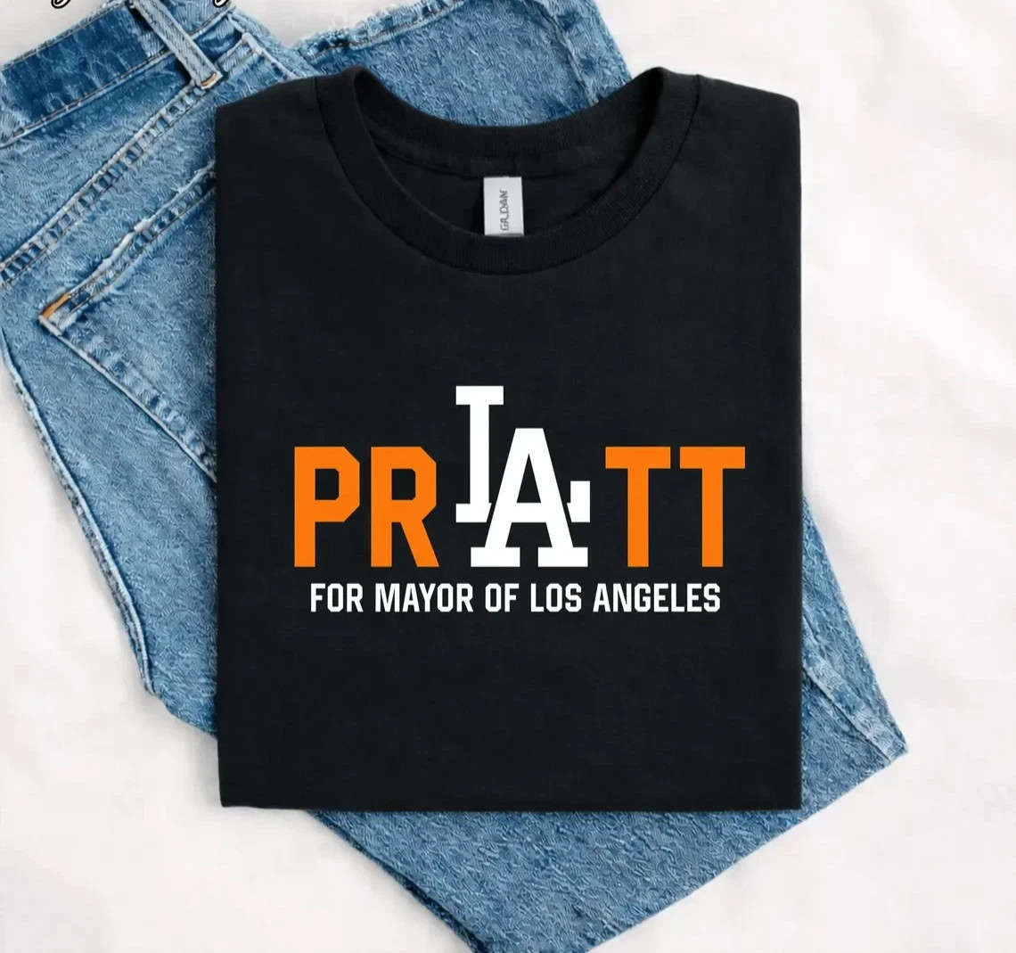 HOT! Pratt for Mayor T-Shirt, LA Election Fan Gift, Los.A 2026 Shirt