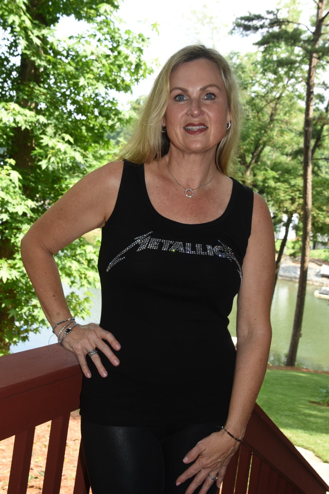 Metallica rhinestone bling shirt or tank XS S M L XL XXL 1X 2X 3X 4X 5X clear