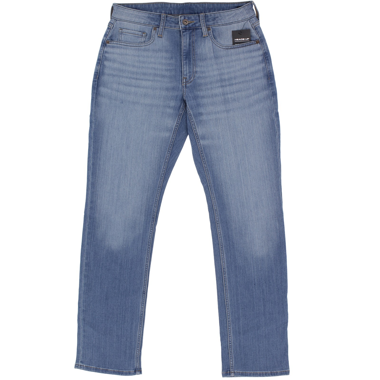 True Classic Denim Jeans, Men’s High Stretch Staight Fit Pants, 5 Pocket Design