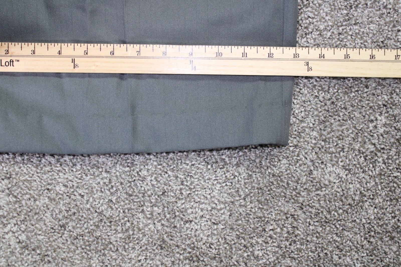Fortino Landi Dress Pants Mens 56R Gray 60X28 Pleated Dry Clean