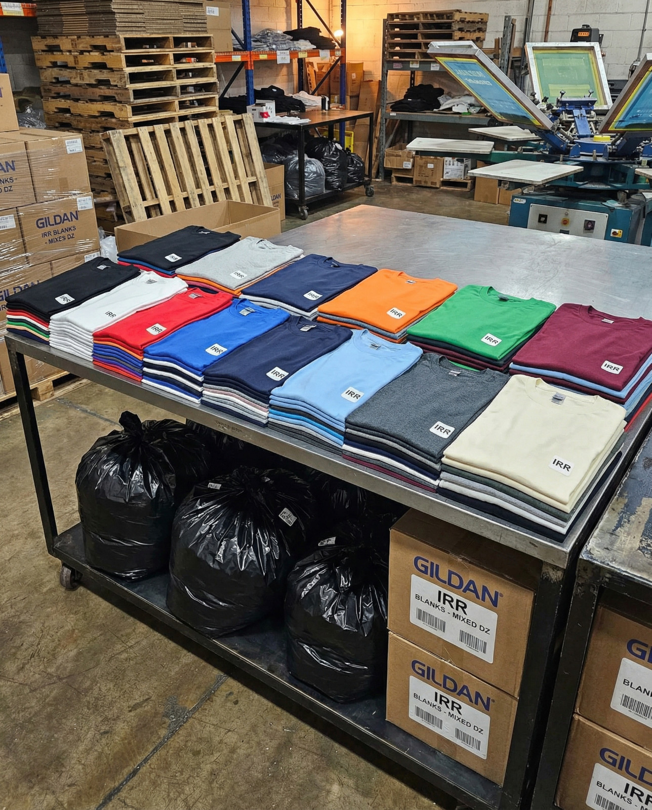 Bulk Lot 12 PCS Irregular T-Shirts 2XL